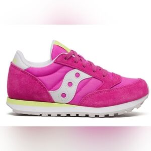 Saucony NWT Pink and White Retro Sneakers
